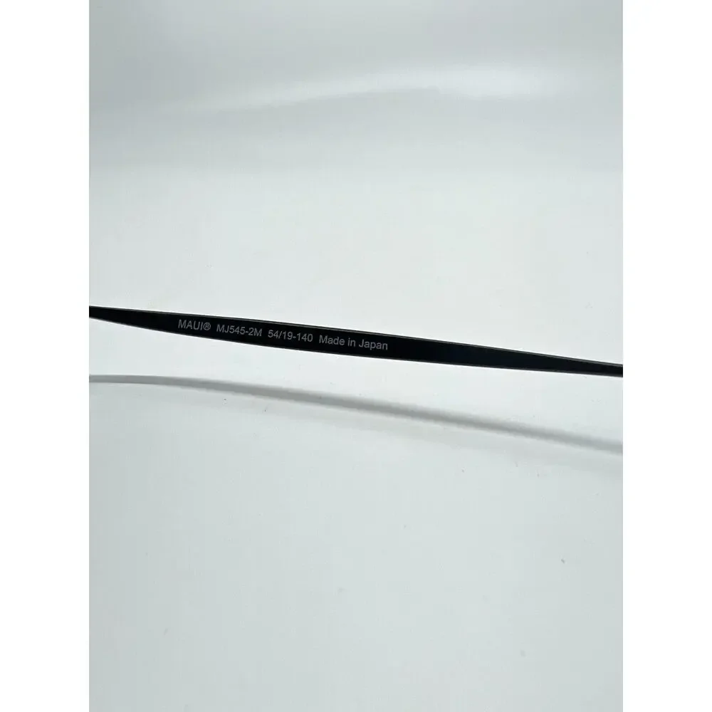 Maui Jim Japan SPINNAKER MJ545-2M 54-19-140 Black Metal Sunglasses Frame H9090‎
